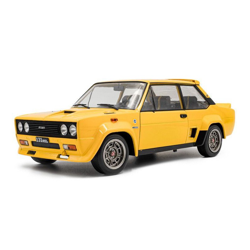 Fiat 131 Abarth '80 (Geel) - 1:18 - Solido