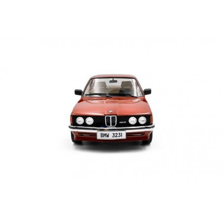 BMW 323I (E21) '80, rood metallic (Kastanje rood) - 1:18 - Solido