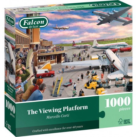 The viewing platform, Falcon 1000 stukjes