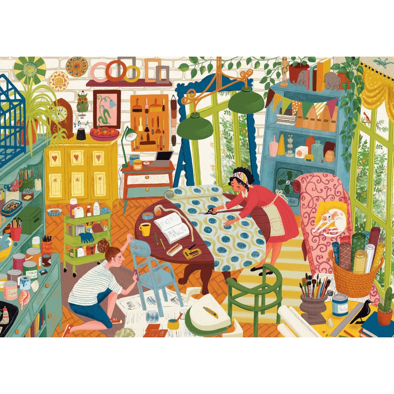 Upcycling workshop Falcon 1000 stukjes