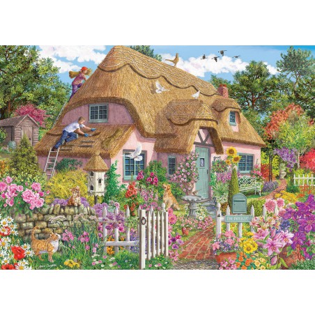 Thatched cottage Falcon 1000 stukjes