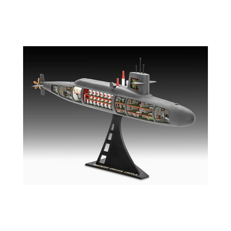 S.S.B. Abraham Lincoln, 1:253, Revell