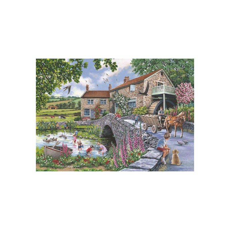 Old Mill, 1000 stukjes House of Puzzels