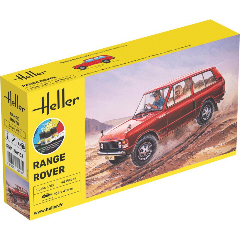 Range Rover, Starter 1:43, Heller