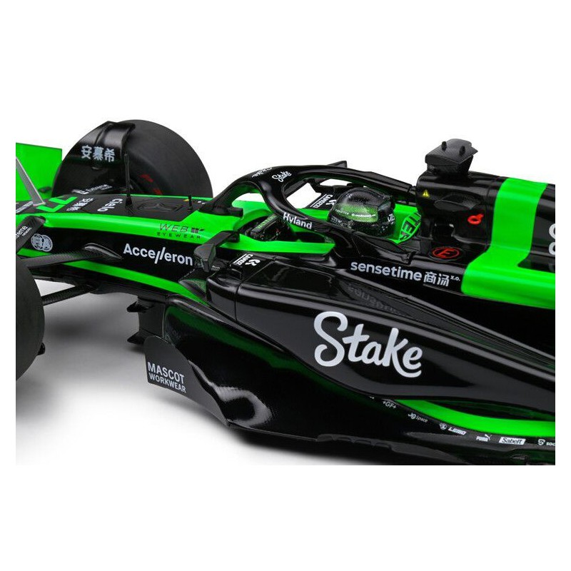 Sauber C44 Stake Kick F1 Team bl. nr77 V. Bottas Japan GP '24 - 1:18 - Solido