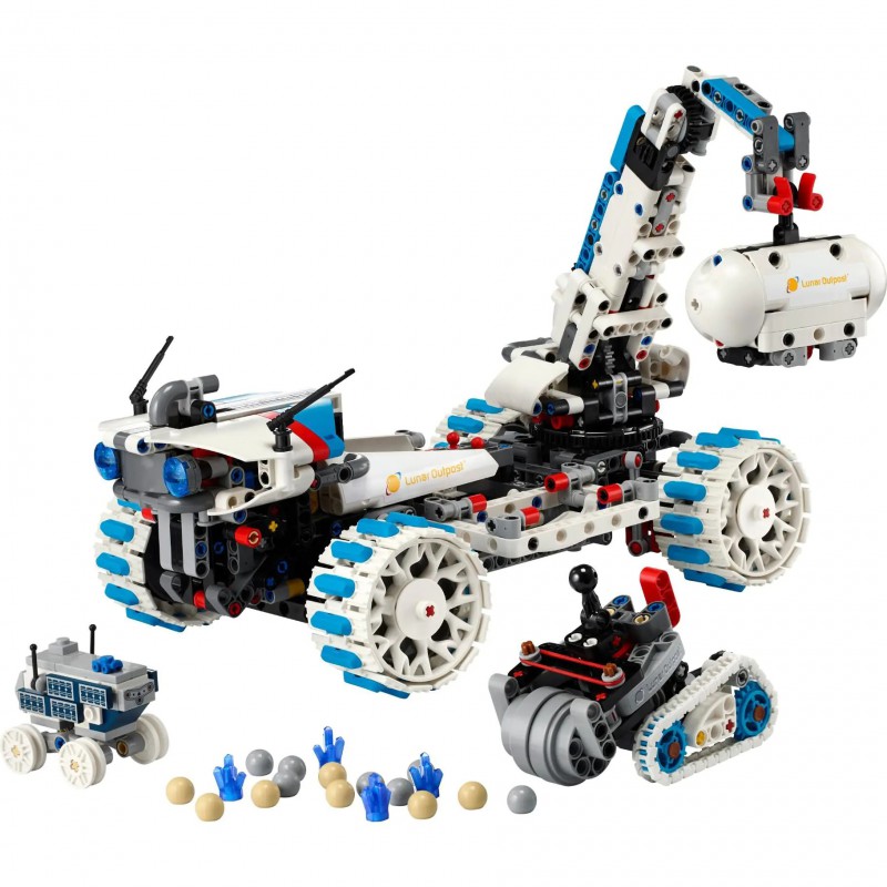 LEGO TECHNIC - 42211 Lunar Outpost Maanrover Ruimtevoertuig