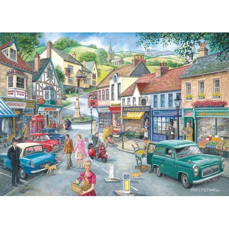 No. 23 At the shops, House of Puzzles 1000 stukjes
