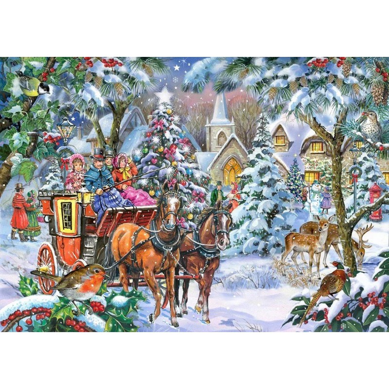 Coach party, House of Puzzles 1000 stukjes