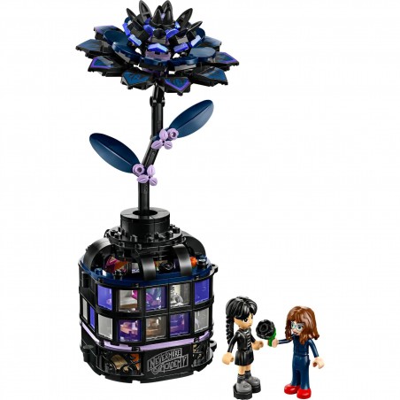 LEGO - 76784 Wednesday: Zwarte dahlia