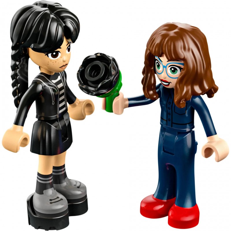 LEGO - 76784 Wednesday: Zwarte dahlia