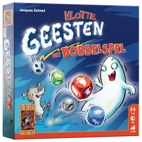 Vlotte Geesten, Het dobbelspel, 999 Games Vlotte Geesten, Het dobbelspel, 999 Games