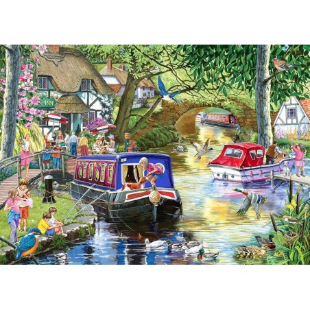 Summer on the river, House of Puzzles 1000 stukjes