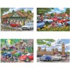 Nice day for a drive House of puzzles 4x500 stukjes Nice day for a drive House of puzzles 4x500 stukjes