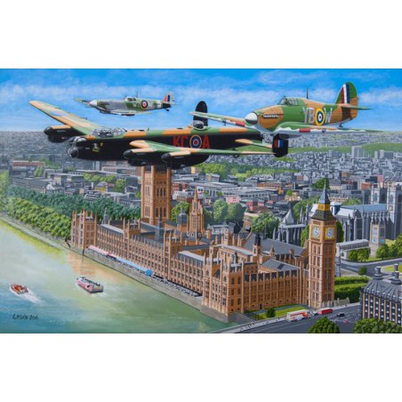 Fly past, 500 stukjes House of Puzzels
