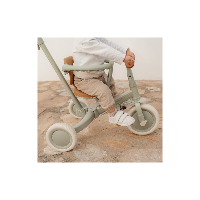 Driewieler 4 in 1, Green Leaf - Little Dutch