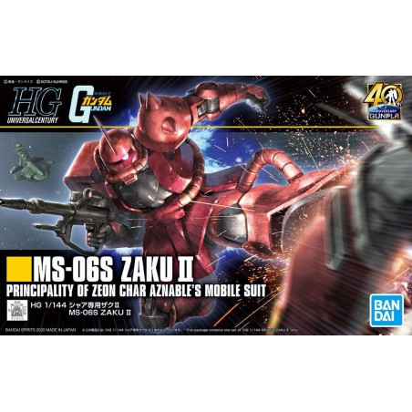 Gundam HG: MS-06S ZAKU II, Bandai
