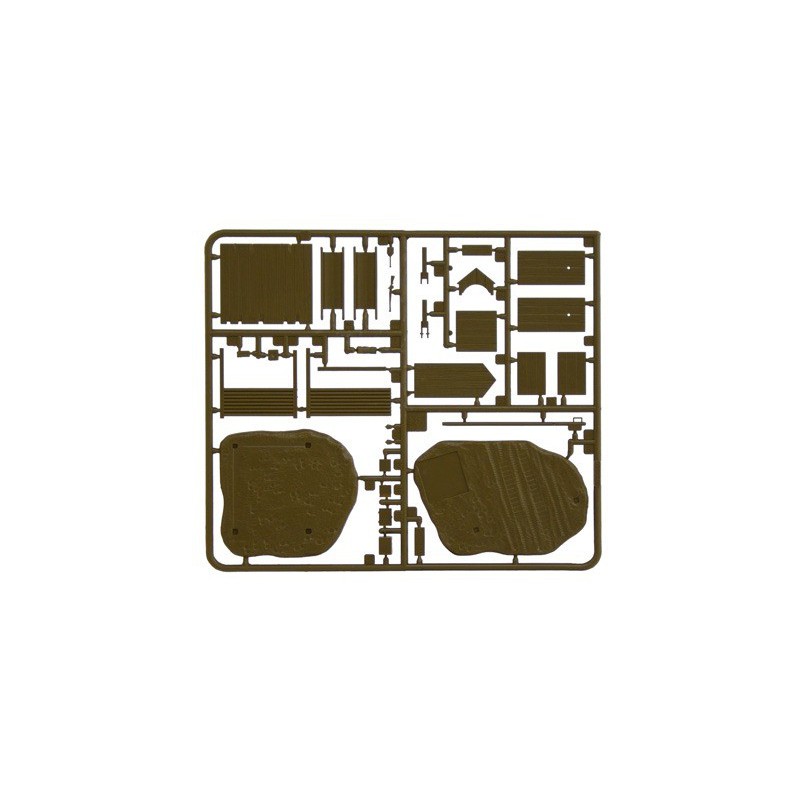 Battlefield Buildings, 1:72, Italeri