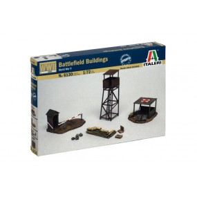 Battlefield Buildings, 1:72, Italeri