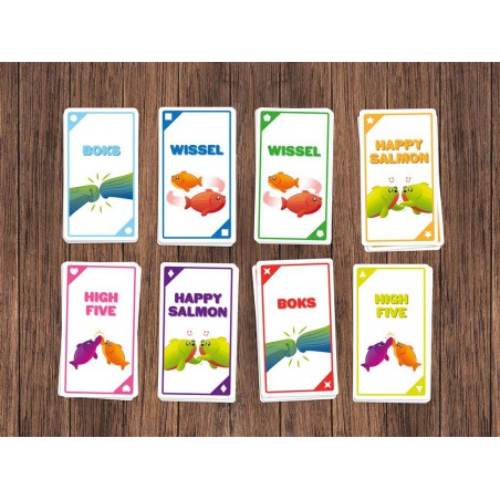 Happy Salmon - Partyspel, Asmodee nederlandstalig