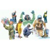 NATO Pilots and ground crew, 1:72, Italeri