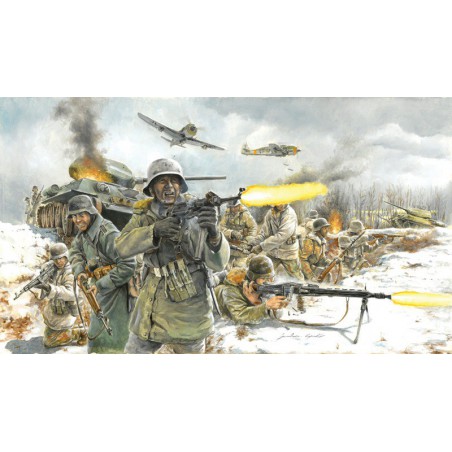 German Infantry (Winter uniform), 1:72, Italeri