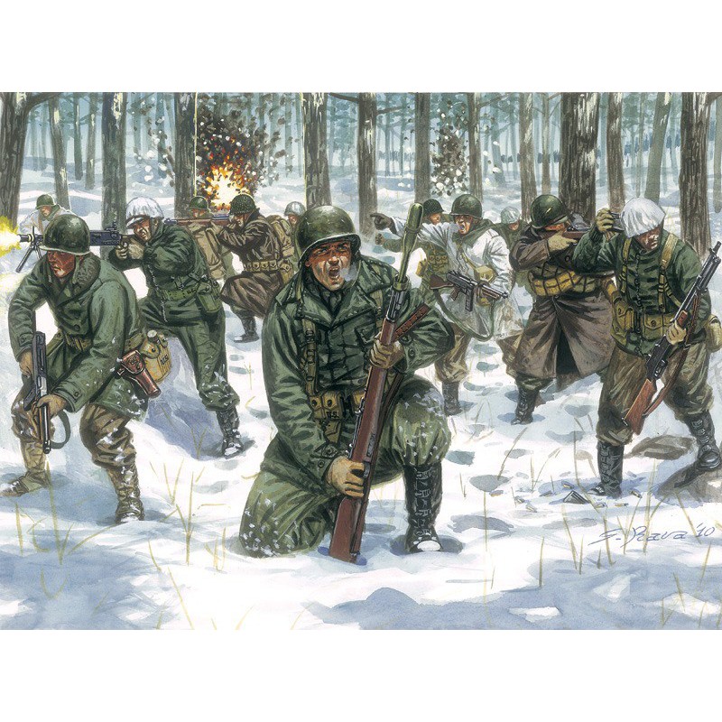 U.S. Infantry (Winter uniform), 1:72, Italeri