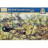 PAK 40 AT Gun with crew, 1:72, Italeri