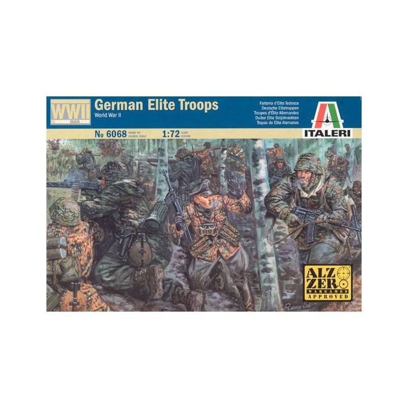 German Elite Troops, 1:72, Italeri