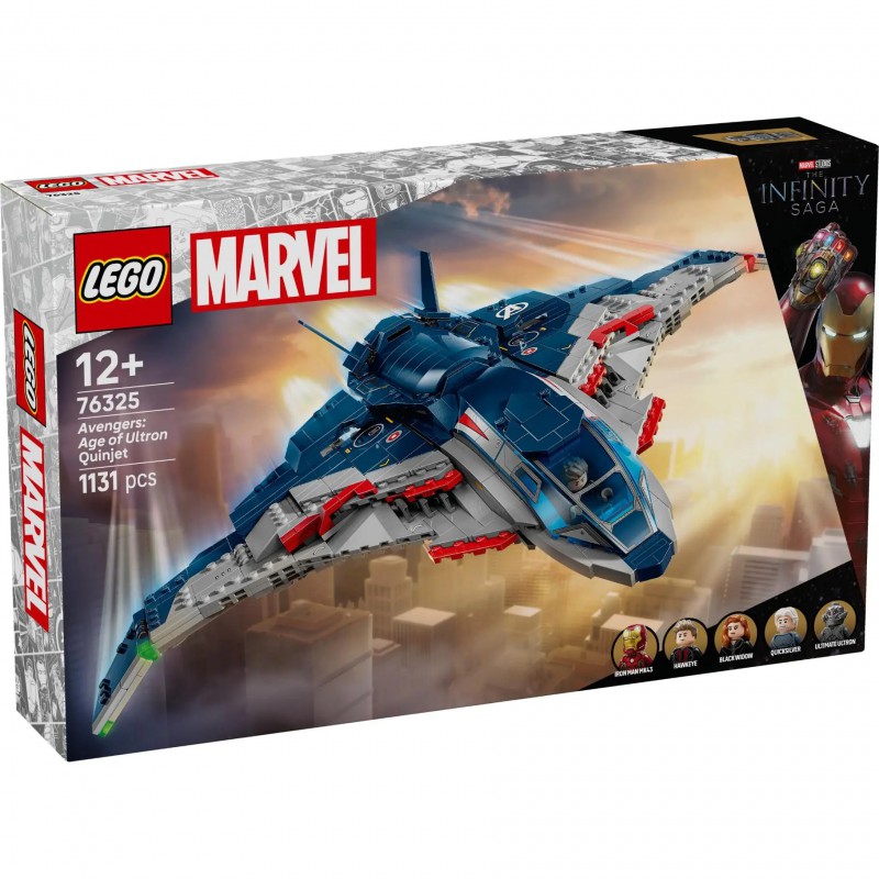 LEGO MARVEL - 76325 Avengers: Age of Ultron Quinjet