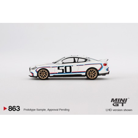 BMW 3.0 CSL (Wit), Mini GT (863)