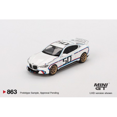 BMW 3.0 CSL (Wit), Mini GT (863)