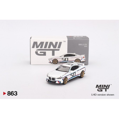 BMW 3.0 CSL (Wit), Mini GT (863)