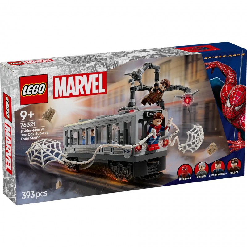 LEGO MARVEL - 76321 Spider-Man vs. Doc Ock metroscène