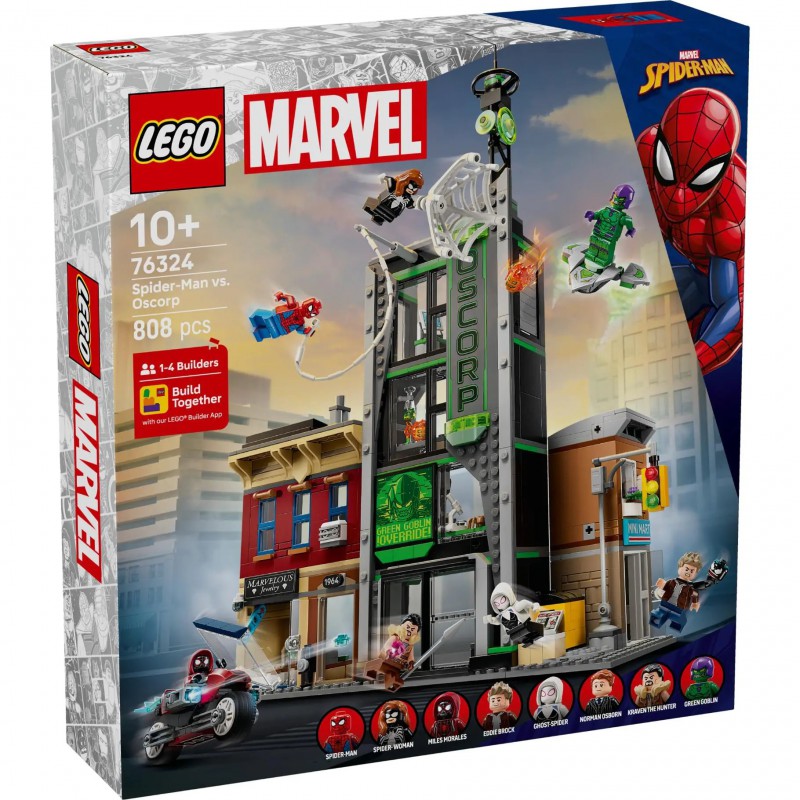 LEGO MARVEL - 76324 Spider-Man vs. Oscorp