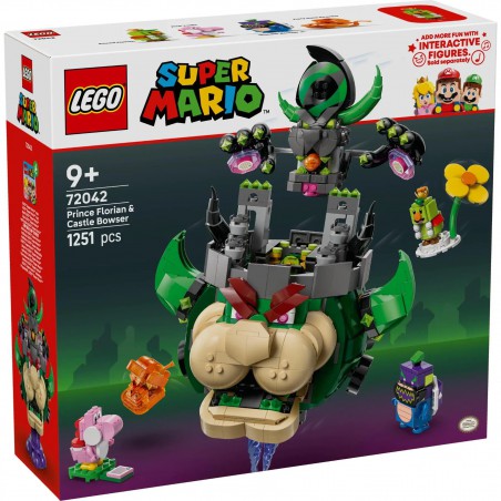 LEGO SUPER MARIO - 72042 Prins Florian en Kasteel-Bowser LEGO SUPER MARIO - 72042 Prins Florian en Kasteel-Bowser