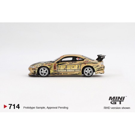 Nissan Silvia (S15) Top Secret D1GP, Mini GT (blister verpakking)