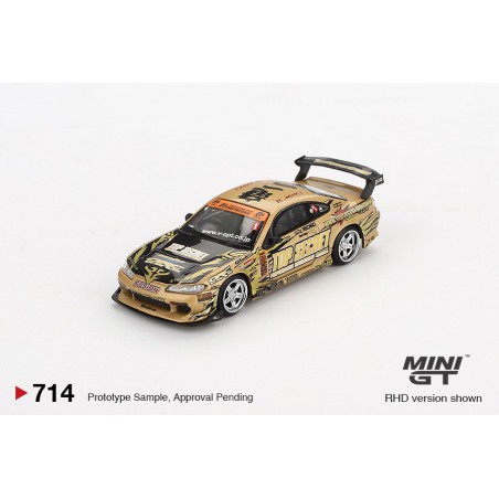 Nissan Silvia (S15) Top Secret D1GP, Mini GT (blister verpakking)