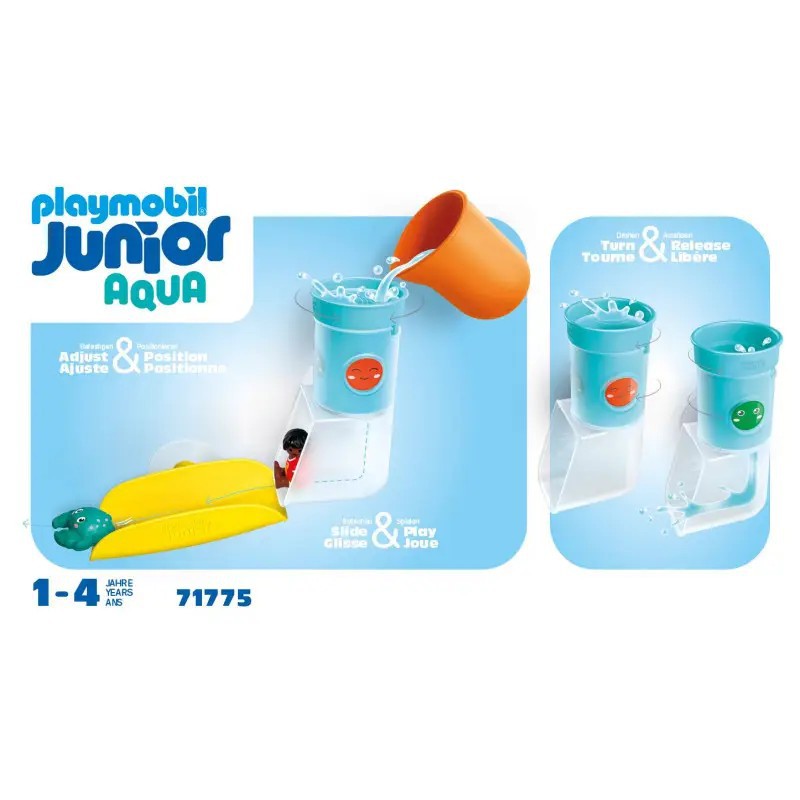 Playmobil Junior - 71775 AQUA Giet- en speelwatertankt