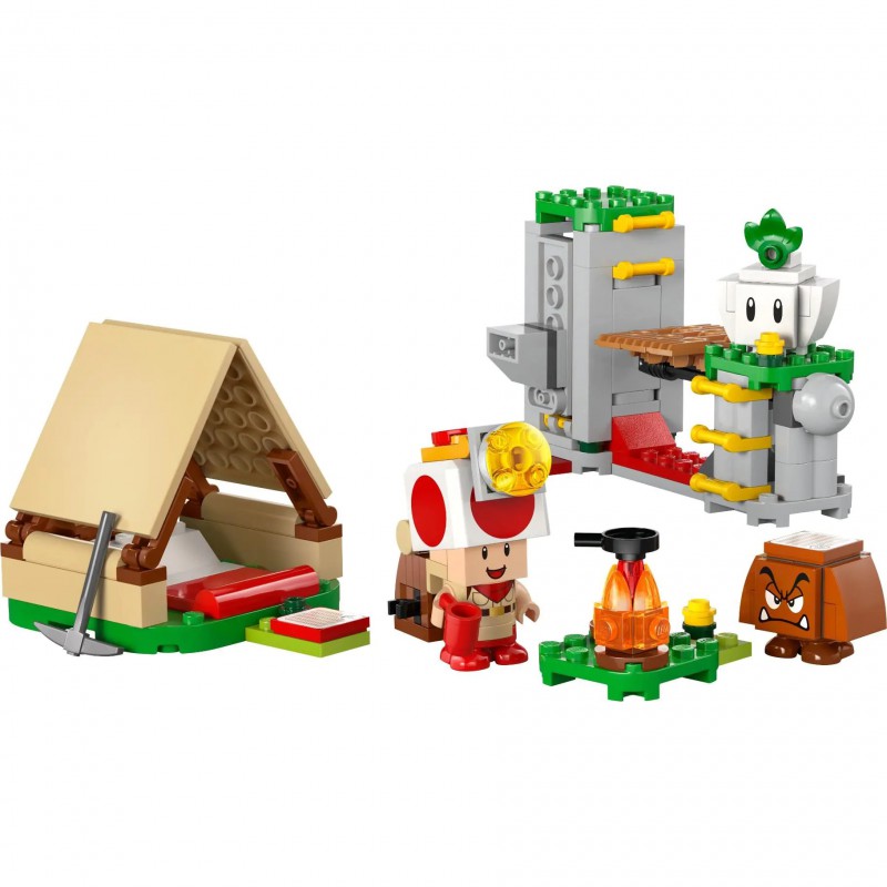 LEGO SUPER MARIO - 72040 Toad-baas' kampeerplaats