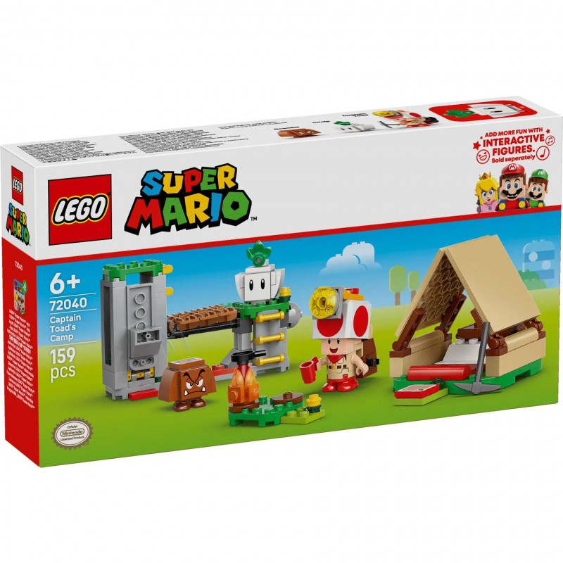 LEGO SUPER MARIO - 72040 Toad-baas' kampeerplaats