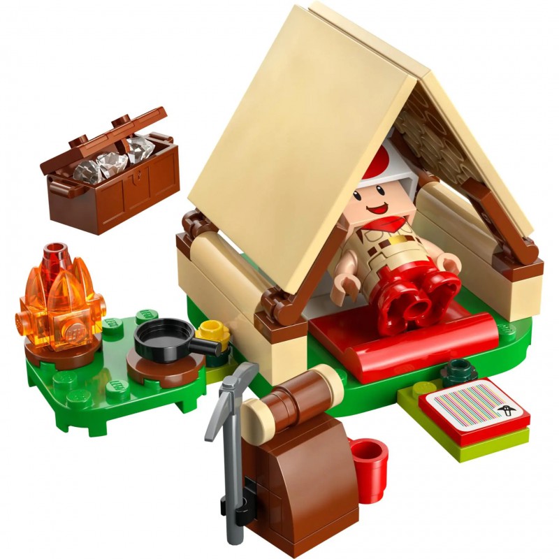 LEGO SUPER MARIO - 72040 Toad-baas' kampeerplaats