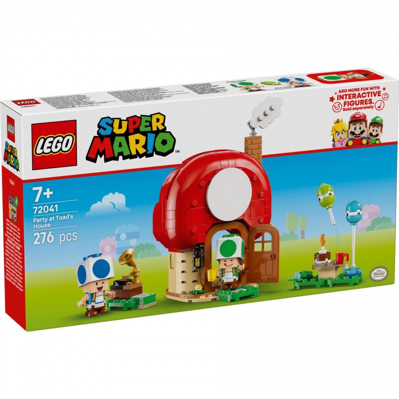 LEGO SUPER MARIO - 72041 Toads huisfeestje