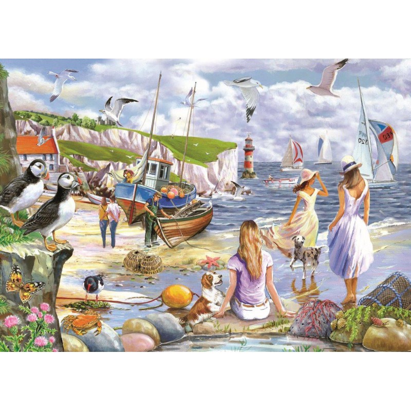 Sea Shore Breezes, 500 XL stukken House of Puzzles