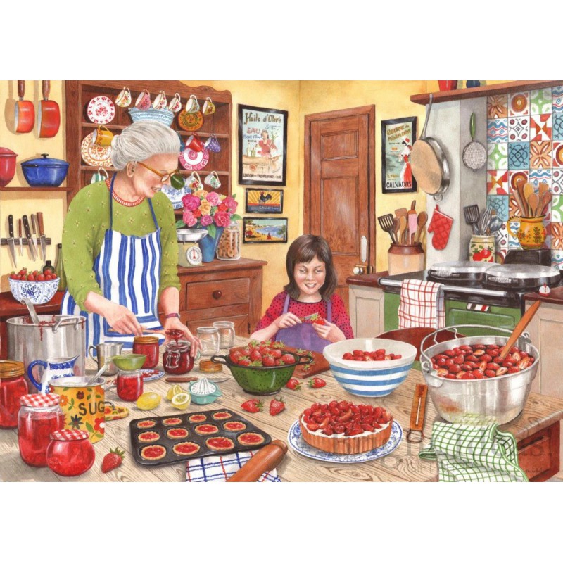 Strawberry Jam, 250XL stukjes The House of Puzzles
