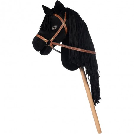 HKM Sports - Stokpaard mini, zwart 9100