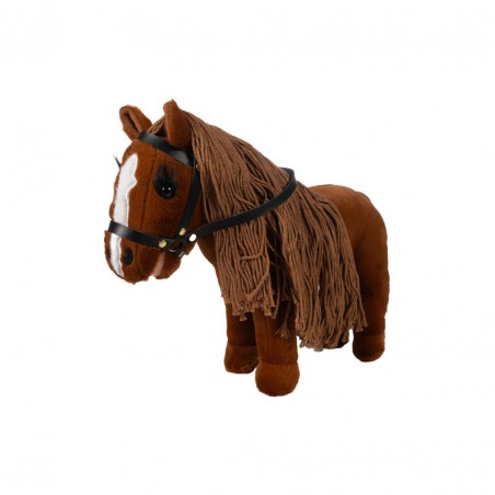 HKM Sports - Knuffelpaard, bruin 2400