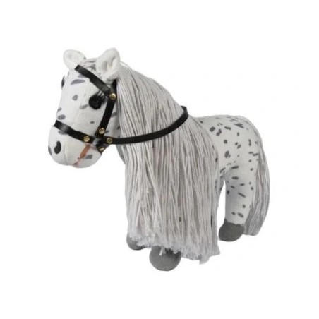 HKM Sports - Knuffelpaard, wit 1200