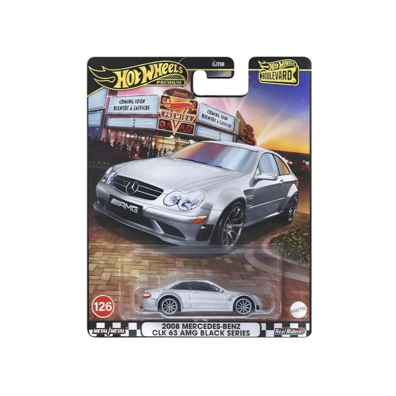 Hot Wheels Boulevard 2008 Mercedes-Benz CLK 63 AMG Black Series