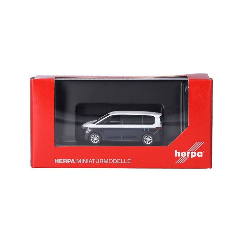 VW Multivan Bi-Color, (wit/blauw metallic) 1:87, Herpa