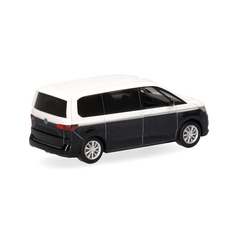 VW Multivan Bi-Color, (wit/blauw metallic) 1:87, Herpa